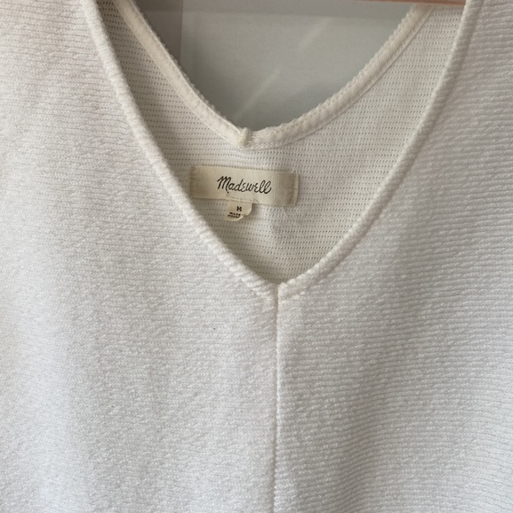 Madewell top. Size M. White - Picture 4 of 5